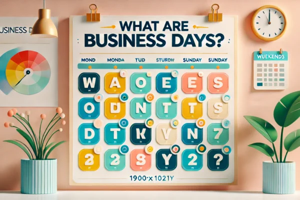 What Are Business Days? A Kid-Friendly Guide to the Work Week