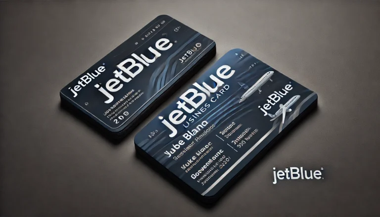 jet blue business card